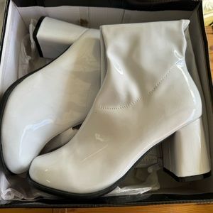 White Go Go Boots